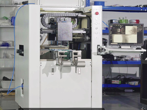 精密點膠機出現滴膠時的解決辦法